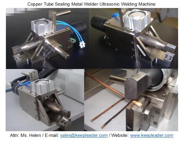 Copper Tube Sealing Metal Welder Ultrasonic Welding Machine