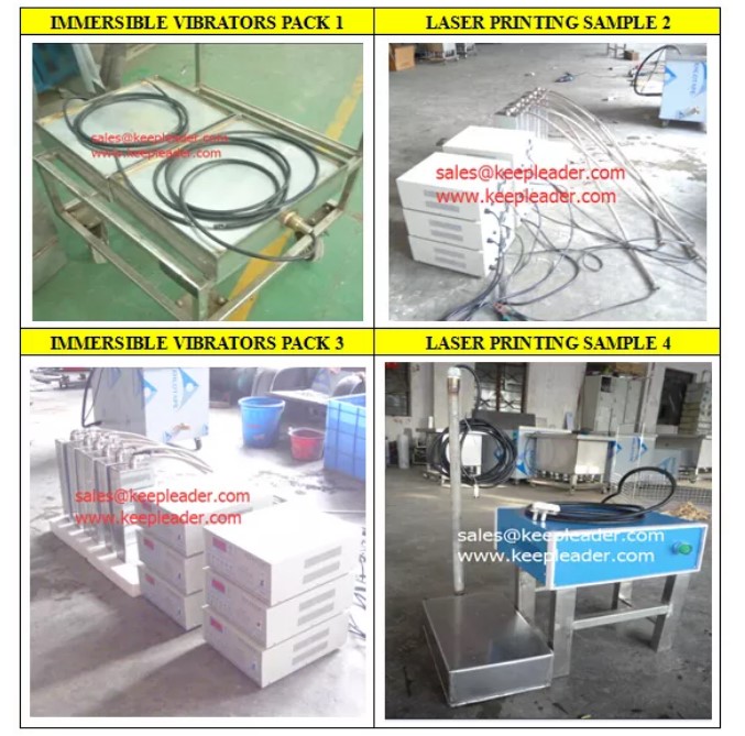 Immersion Transducers Plate Ultrasonic Cleaner