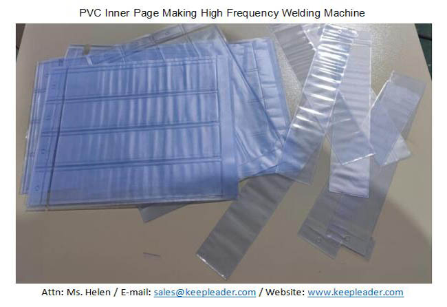 PVC Inner Page Making High Frequency Welding Machine