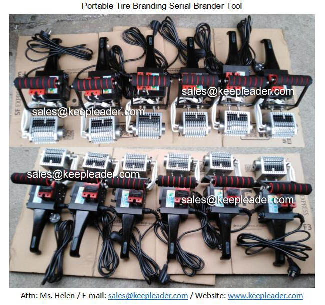 Portable Tire Branding Serial Brander Tool