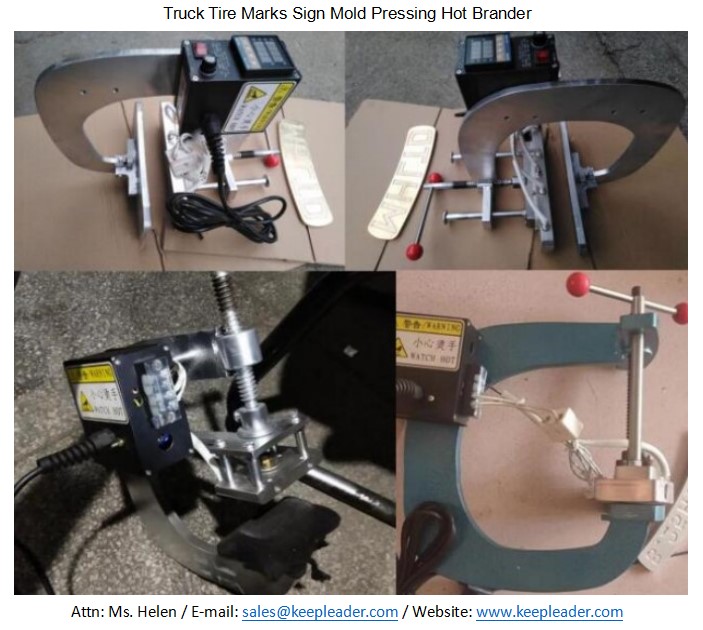Truck Tire Marks Signs Mold Pressing Hot Brander 