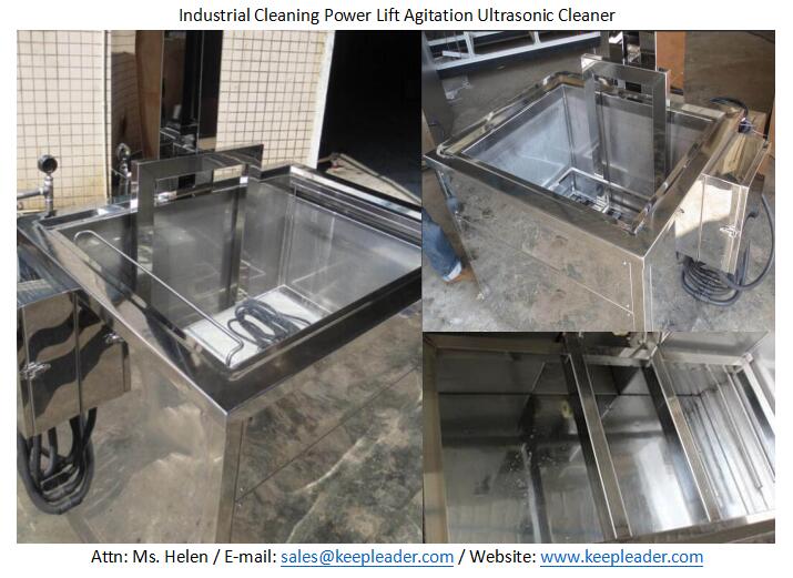 Industrial Cleaning Power Lift Agitation Ultrasonic Cleaner