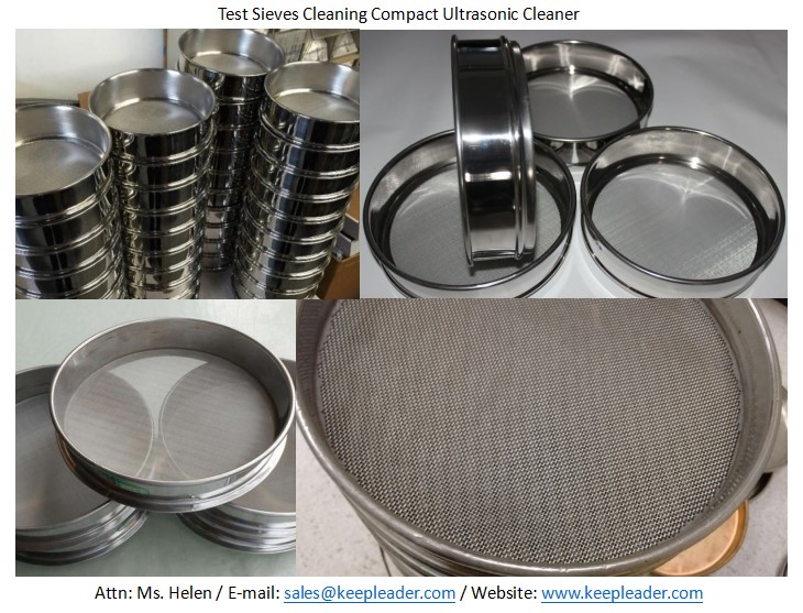 Test Sieves Cleaning Compact Ultrasonic Cleaner