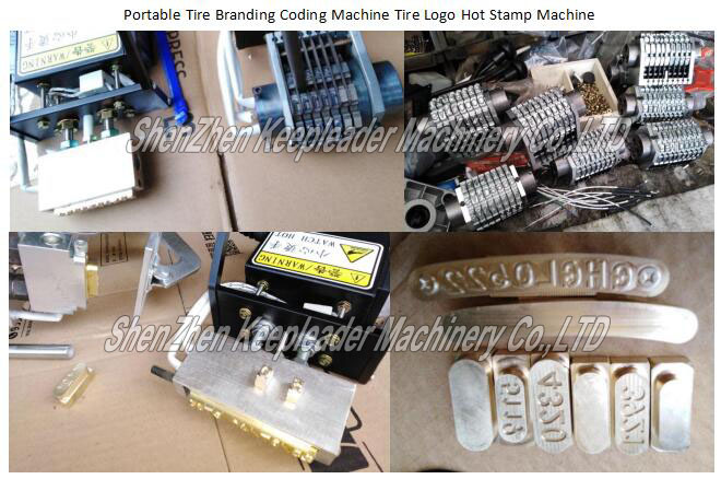 Portable Tire Branding Coding Machine Tire Logo Hot Stamp Machine