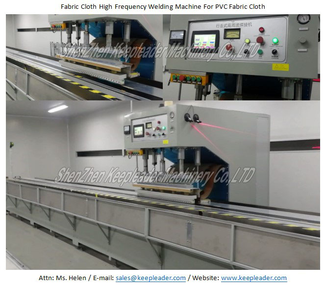 Fabric Cloth High Frequency Welding Machine For PVC Fabric Cloth