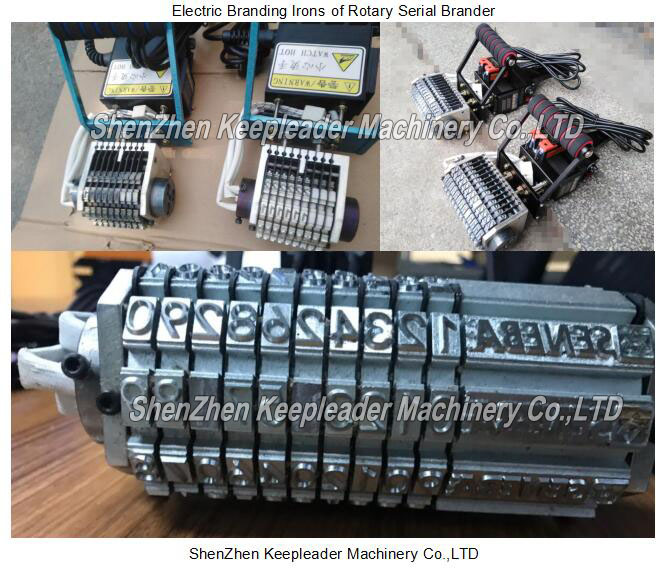 Electric Branding Irons of Rotary Serial Brander