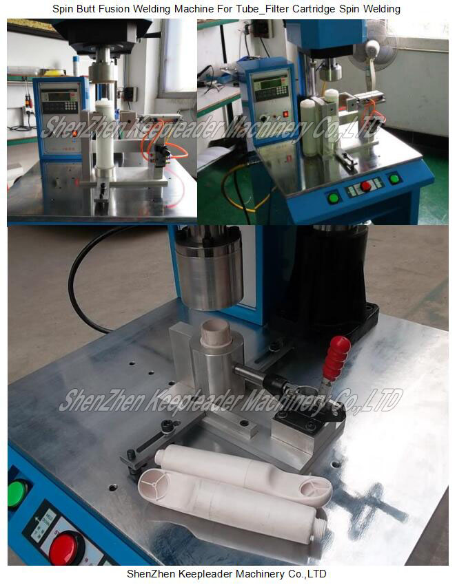 Spin Butt Fusion Welding Machine For Tube_Filter Cartridge Spin Welding