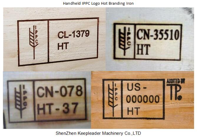 Handheld IPPC Logo Hot Branding Iron