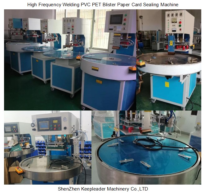 High Frequency Welding PVC PET Blister Paper Card Sealing Machine