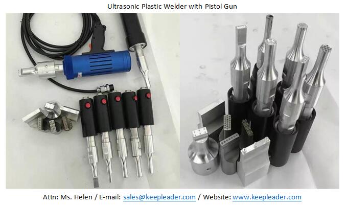Ultrasonic Plastic Welder with Pistol Gun