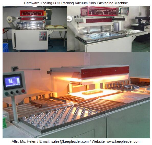 Hardware Tooling PCB Packing Vacuum Skin Packaging Machine