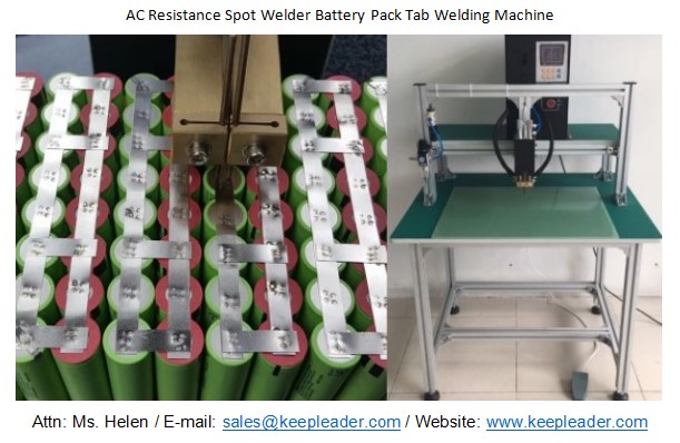 AC Resistance Spot Welder Battery Pack Tab Welding Machine