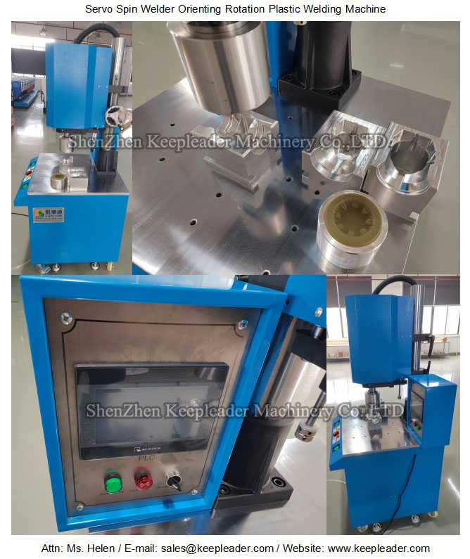 Servo Spin Welder Orienting Rotation Plastic Welding Machine