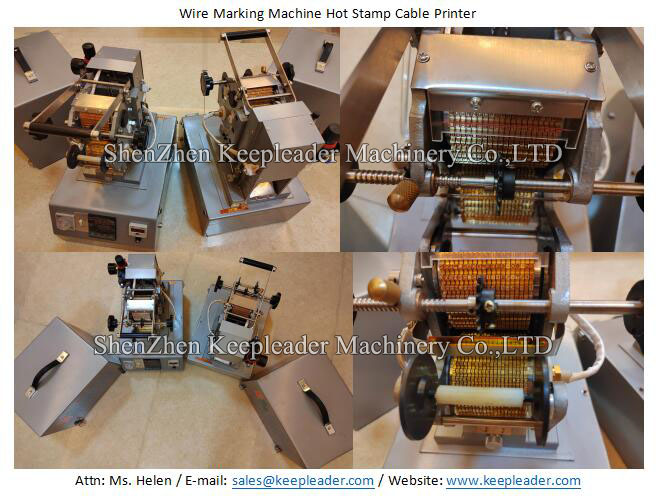 Wire Marking Machine Hot Stamp Cable Printer