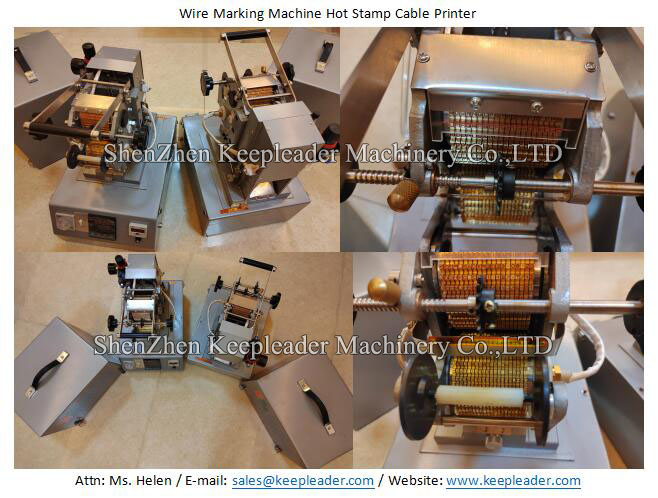 Wire Marking Machine Hot Stamp Cable Printer