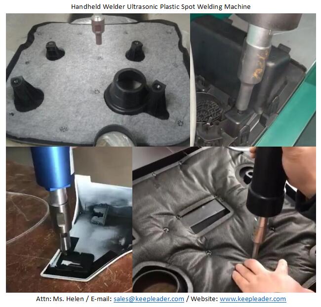 Handheld Welder Ultrasonic Plastic Spot Welding Machine