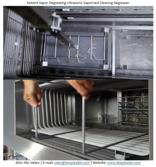 Solvent Vapor Degreasing Ultrasonic Vaporized Cleaning Degreaser