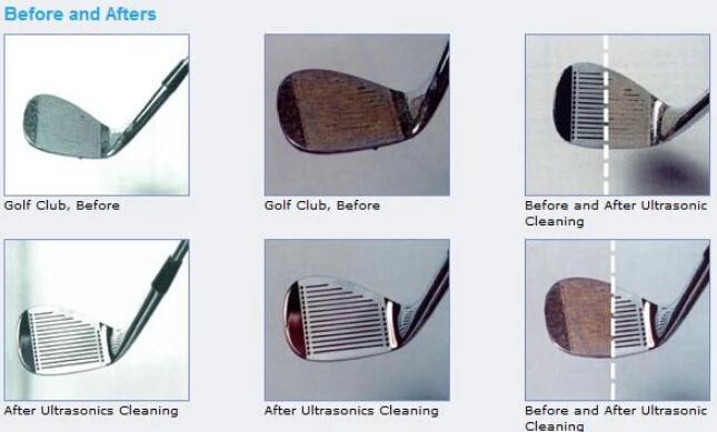 Golf Club Ultrasonic Cleaner Immersible Cleaning Tank 