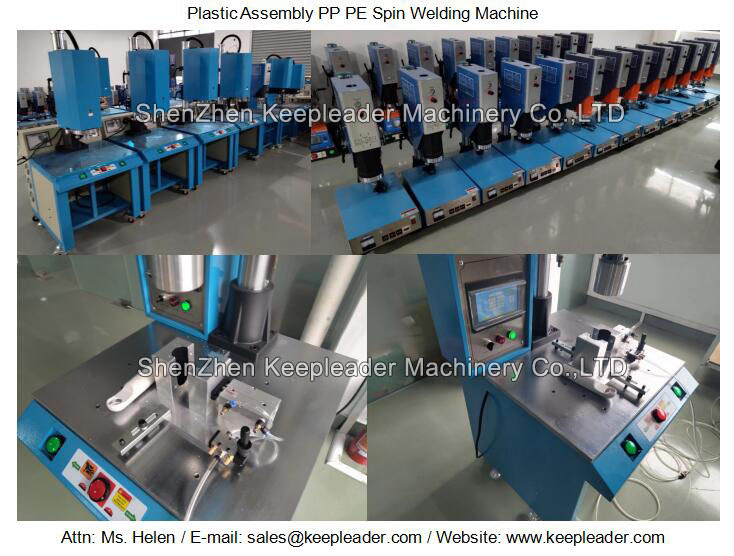 Plastic Assembly PP PE Spin Welding Machine