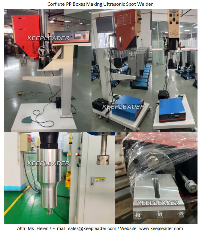 Corflute PP Boxes Making Ultrasonic Spot Welder