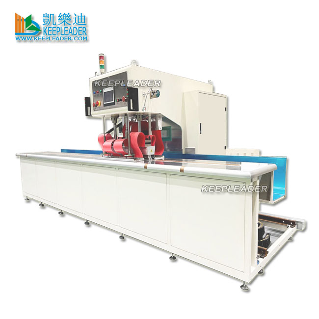 Automatic Mobile High Frequency PVC Pool Liners Welding Seam Sealing Machine