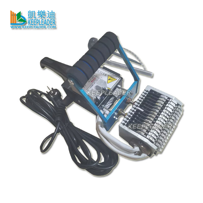 Hand-Held Electric Heated Branding Iron with Rotary Numbering Die