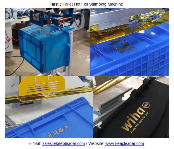 Plastic Pallet Hot Foil Stamping Machine