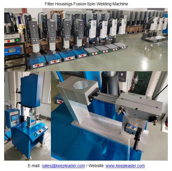 Filter Housings Fusion Spin Welding Machine
