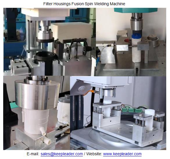 Filter Housings Fusion Spin Welding Machine