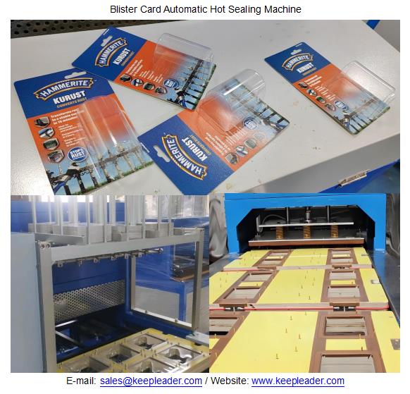 Blister Card Automatic Hot Sealing Machine