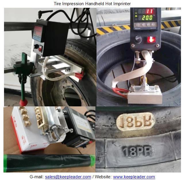 Tire Impression Handheld Hot Imprinter