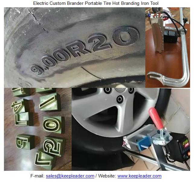 Electric Custom Brander Portable Tire Hot Branding Iron Tool